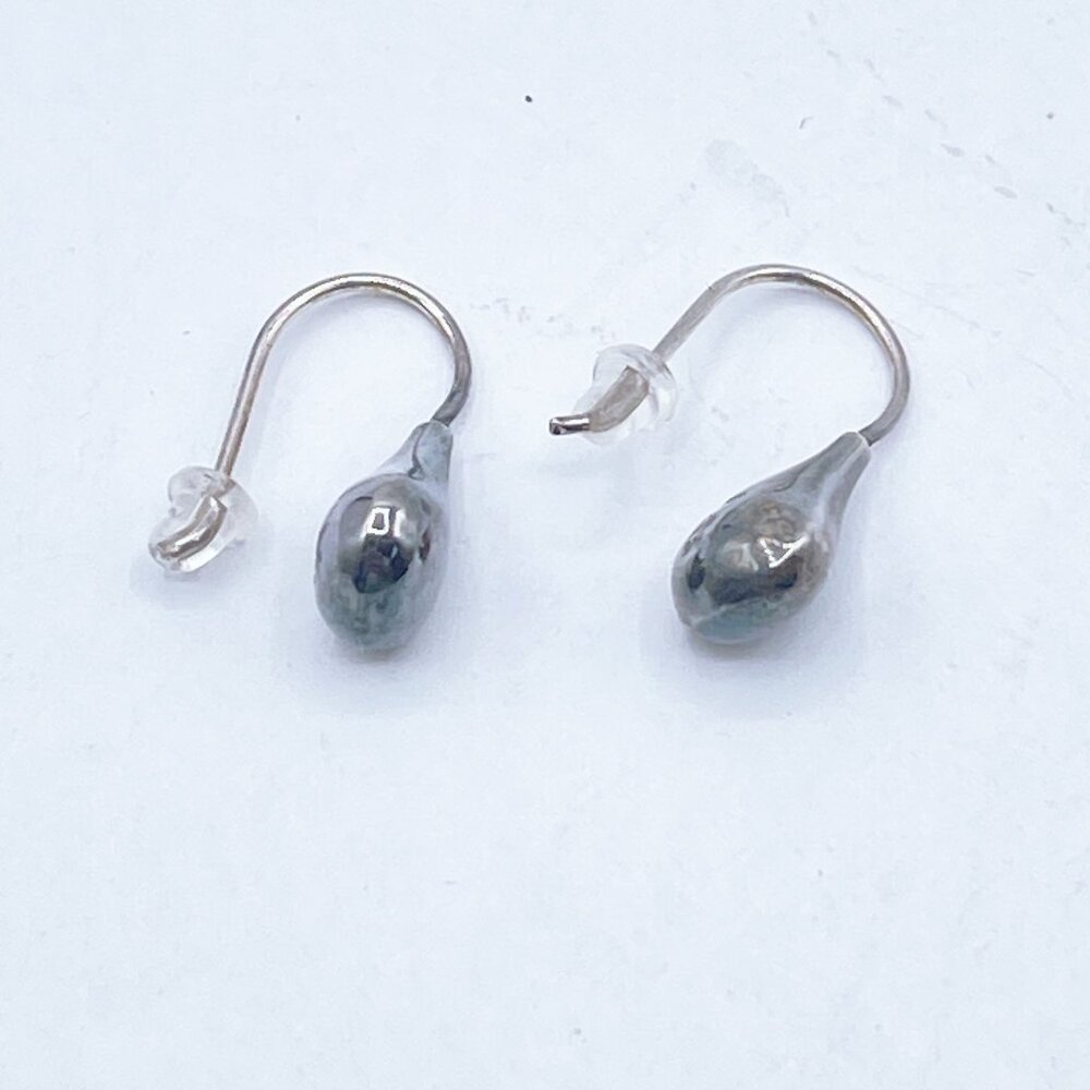 Silpada 925 Sterling Silver Teardrop Earrings - Picture 7 of 7
